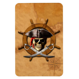 Imán Rueda Jolly Roger Pirate