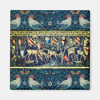 IMÁN RUG MEDIEVAL O TAPESTRÍA PARA DÓLARES METALIZADO 2