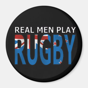 Imán Rugbi real Nueva Zelanda del juego de los hombres