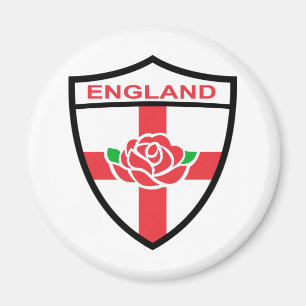 Imán Rugby England Bandera de los Rosas ingleses
