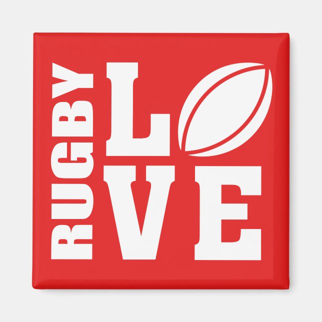 Imán Rugby Love (Frente)