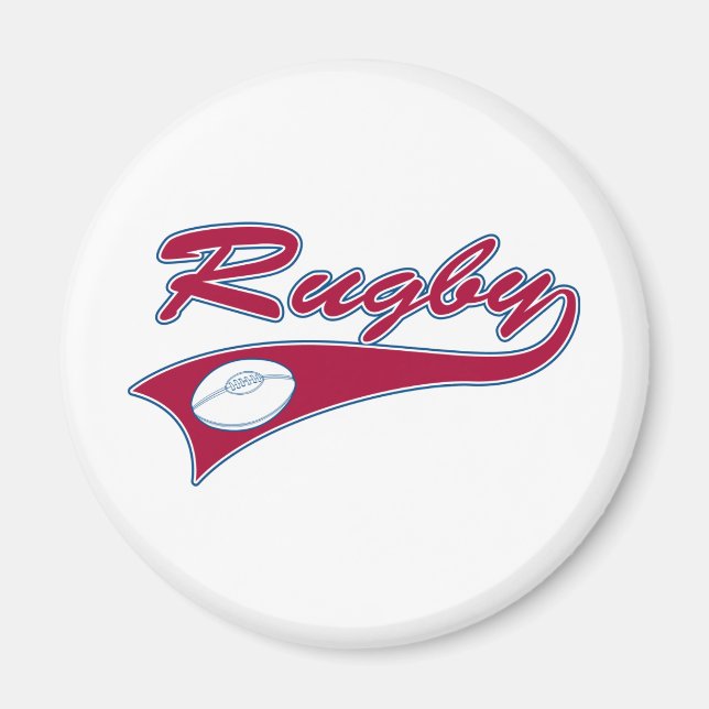 Imán Rugby retro (Frente)