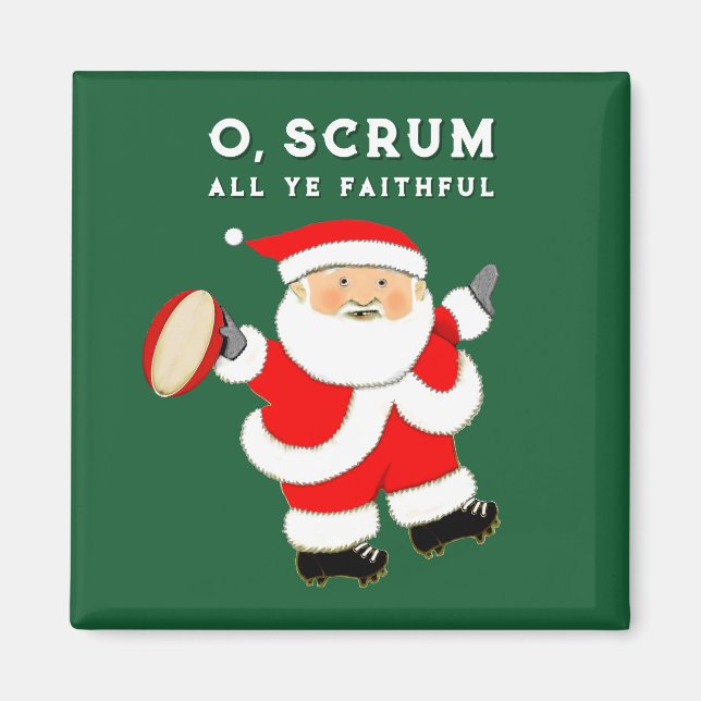 Imán Rugby Stocking Stuffers (Frente)