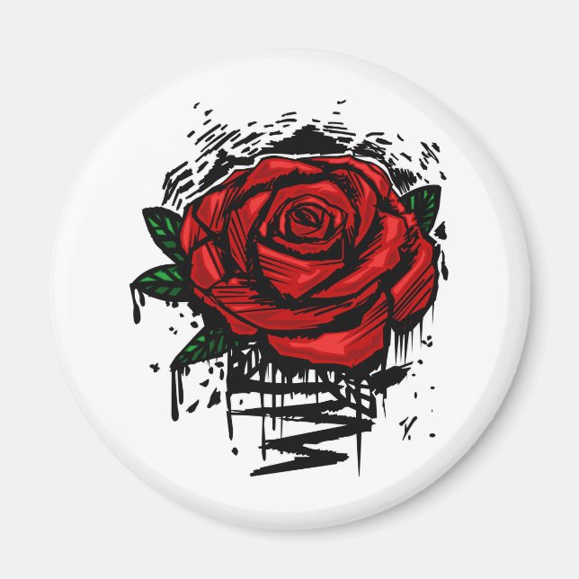 Imán Rugged Rosa (Frente)