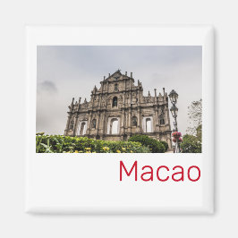 Imán Ruina de Macao de la Iglesia de San Pablo, recuerd