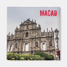 Imán Ruina de Macao de la Iglesia de San Pablo, recuerd