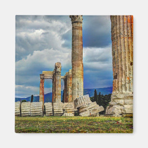 Imán Ruinas antiguas en Atenas Grecia