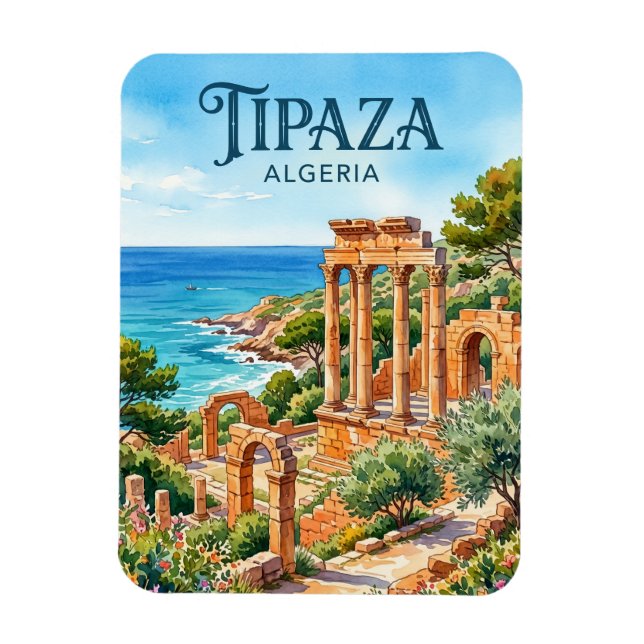 Imán Ruinas de Tipaza Argelia (Vertical)