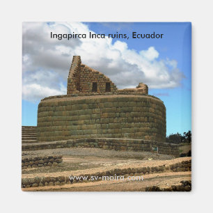 Imán Ruinas del inca de Ingapirca, Ecuador