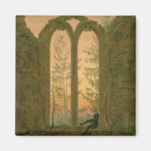 Imán Ruinas del monasterio 1835-40 de Oybin