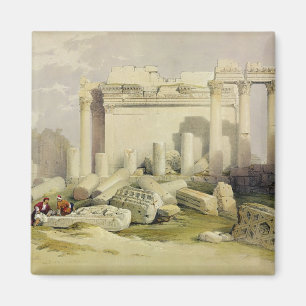 Imán Ruinas del pórtico del este del templo del Baal