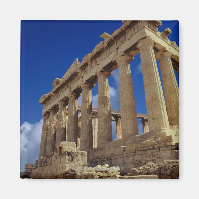 Imán Ruinas griegas, Acrópolis, Grecia (Frente)