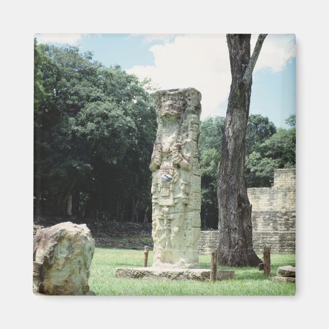 Imán Ruinas mayas Ciudad de Copan Honduras Foto (Frente)