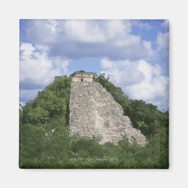 Imán Ruinas mayas de Coba, península de Yucatán, México (Frente)