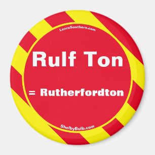 Imán Rulf Ton Red/Yellow Magnet