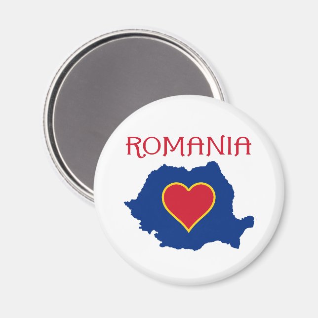 Imán Rumania (Anverso/Reverso)