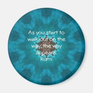 Imán Rumi Inspiradora cita diciendo sobre la fe