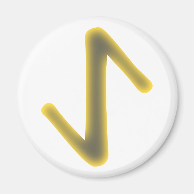 Imán Runa Eiwaz (Frente)