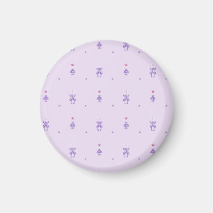 Imán Runas de Hada de Lavanda 