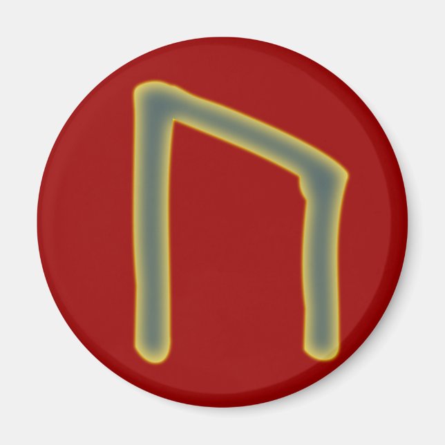 Imán rune Uruz Futhark (Frente)