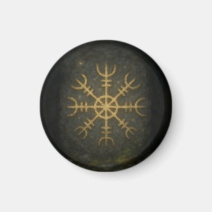 Imán Runestone AEgishjálmur - Antiguo Norse Protection