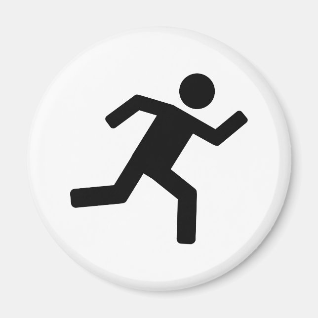 Imán Runner - en ejecución (Frente)