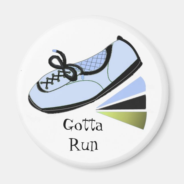Imán Runner Gotta Run (Frente)