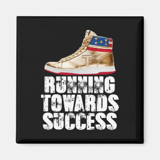 Imán Running Towards Success Trump Sneakers Republican