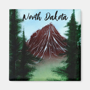 Imán Runoff de North Dakota Mountain