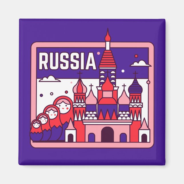 Imán Rusia (Frente)