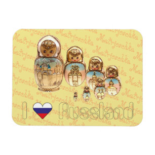 Imán Rusia Babuschka - Matrjoschka Magnet