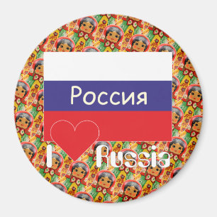 Imán Rusia Babuschka - Matrjoschka Magnet