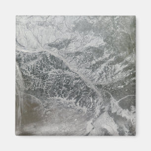 Imán Rusia central nevada y nebulosa mostrando la Ob Ri