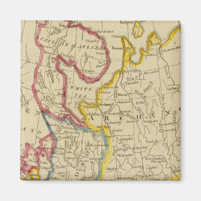 Imán Rusia del Norte en Europa (Frente)