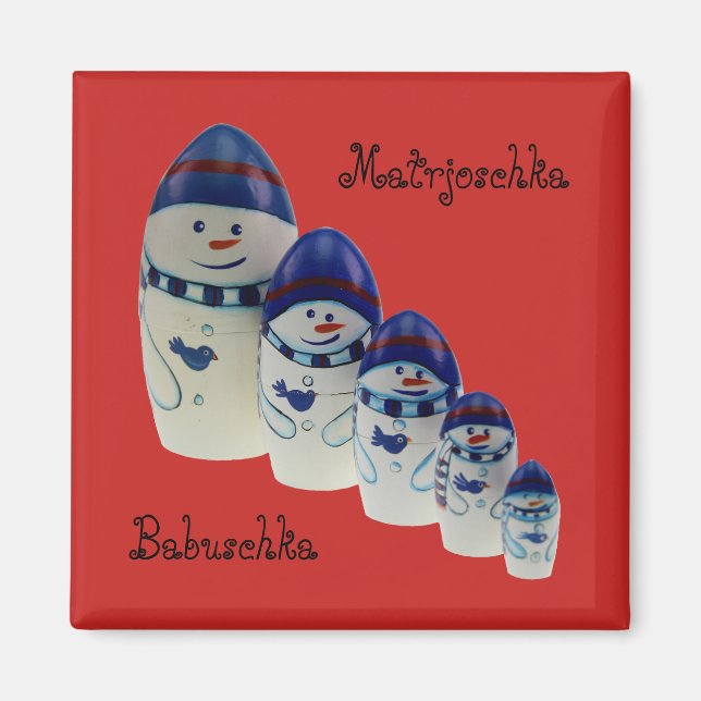 Imán Rusia - Mimán ruso (Frente)