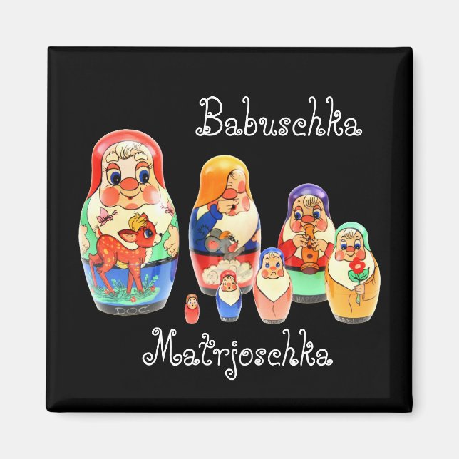 Imán Rusia - Mimán ruso (Frente)