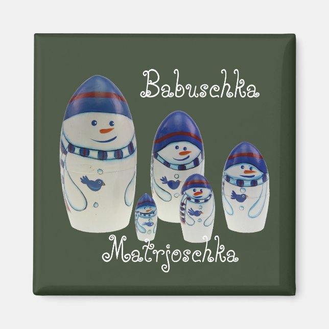 Imán Rusia - Mimán ruso (Frente)