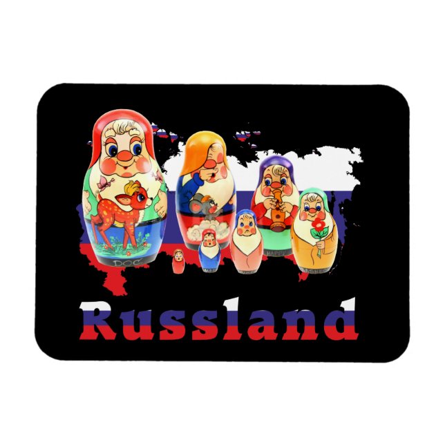 Imán Rusia - Mimán ruso (Horizontal)