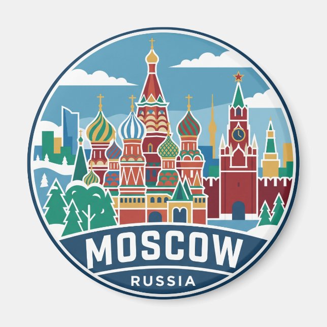 Imán Rusia Moscú (Frente)