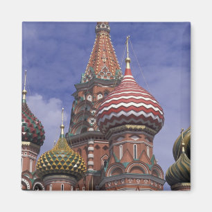 Imán Rusia, Moscú, Plaza Roja. famosas cebolla de San