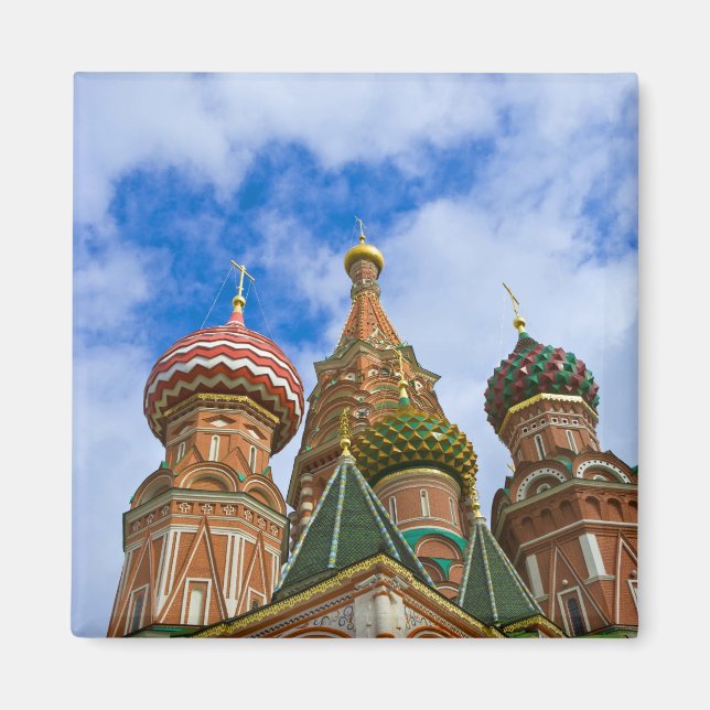 Imán Rusia, Moscú, Plaza Roja, San Basilio (Frente)