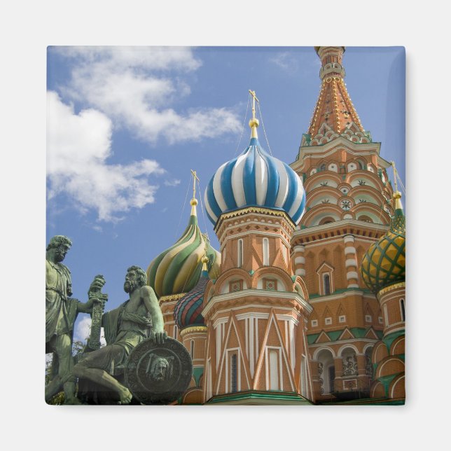 Imán Rusia, Moscú, Plaza Roja. St. Basil 3 (Frente)