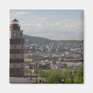 Imán Rusia, Murmansk. Ciudad más grande al norte del
