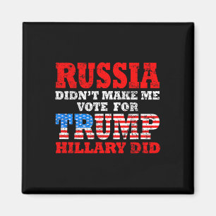 Imán Rusia no me hizo votar por Trump, Hillary sí