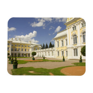 Imán Rusia. Petrodvorets. Palacio Peterhof. Pedro el 3