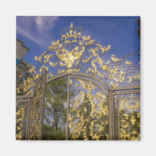 Imán Rusia, Pushkin. Detalle de la puerta y torres de a