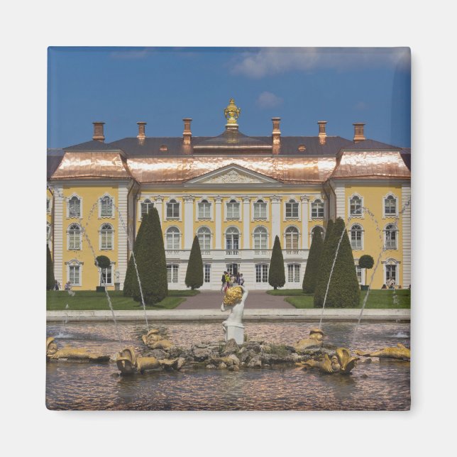 Imán Rusia, San Petersburgo, Peterhof, Gran Palacio (Frente)