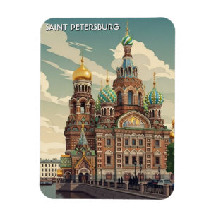 Imán Rusia Viaje a San Petersburgo