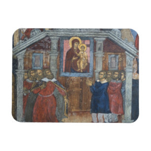 Imán Rusia, Yaroslavl, fresco en la Catedral de St.