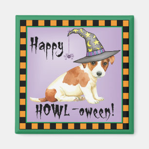 Imán Russell Terrier Witch Magnet
